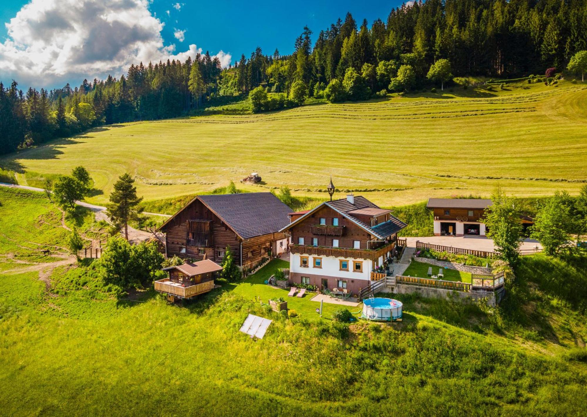 Vila Gschwandtgut Urlaub Am Bauernhof Schwemmberg Exteriér fotografie