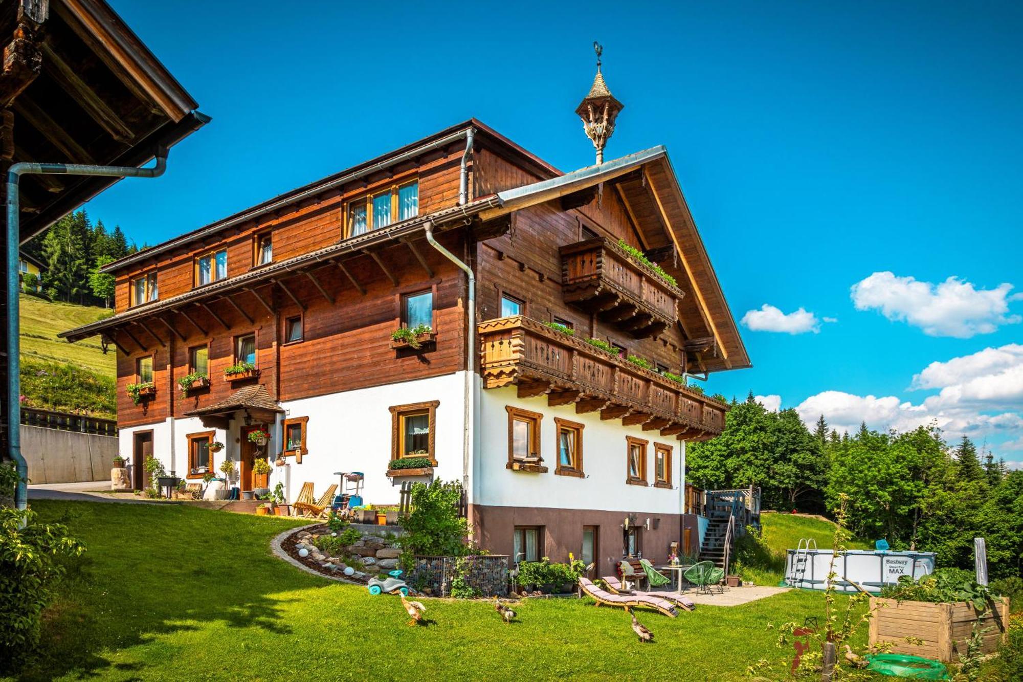 Vila Gschwandtgut Urlaub Am Bauernhof Schwemmberg Exteriér fotografie